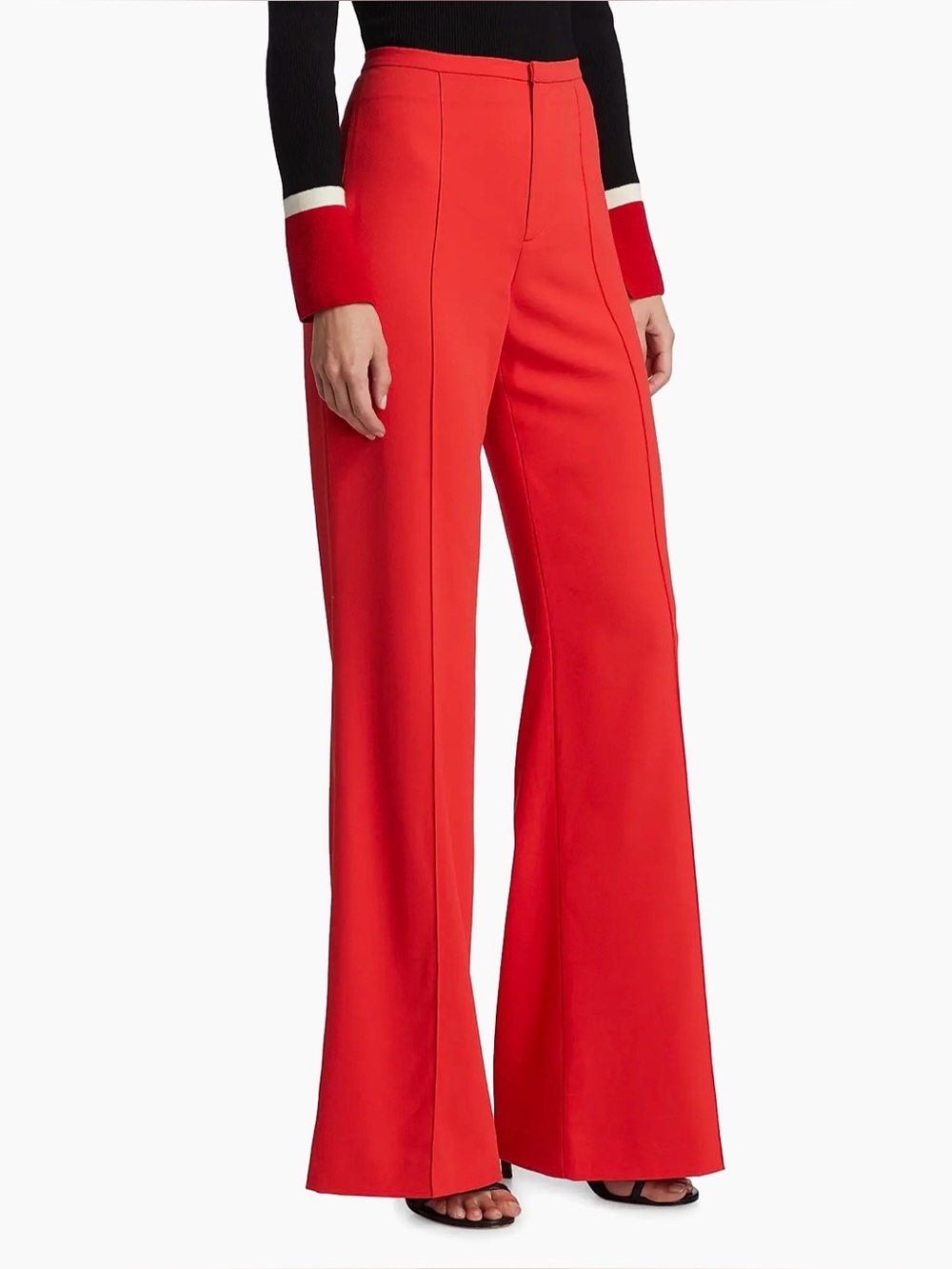 Alice + Olivia Dylan High-Waisted Wide-Leg Pants - Picture 3 of 16